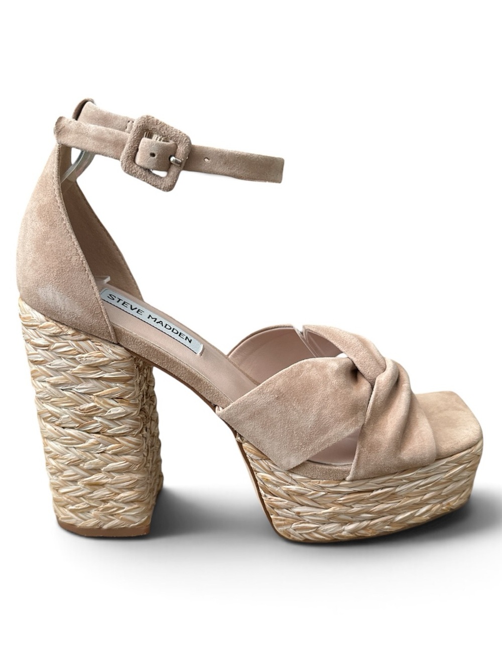 Steve Madden Remii Leather Platform Sandals